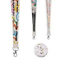 LANYARD IN CARTA CON SEMI